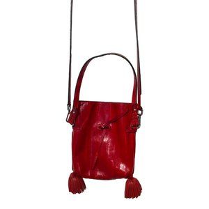 Altuzarra Ghianda Ete Hand Bag; Red Leather